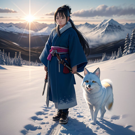 The Winter Journey of the Barefoot Samurai