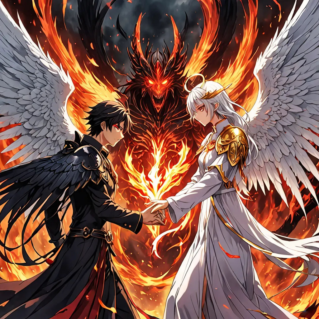 Forbidden Love: Angel and Demon