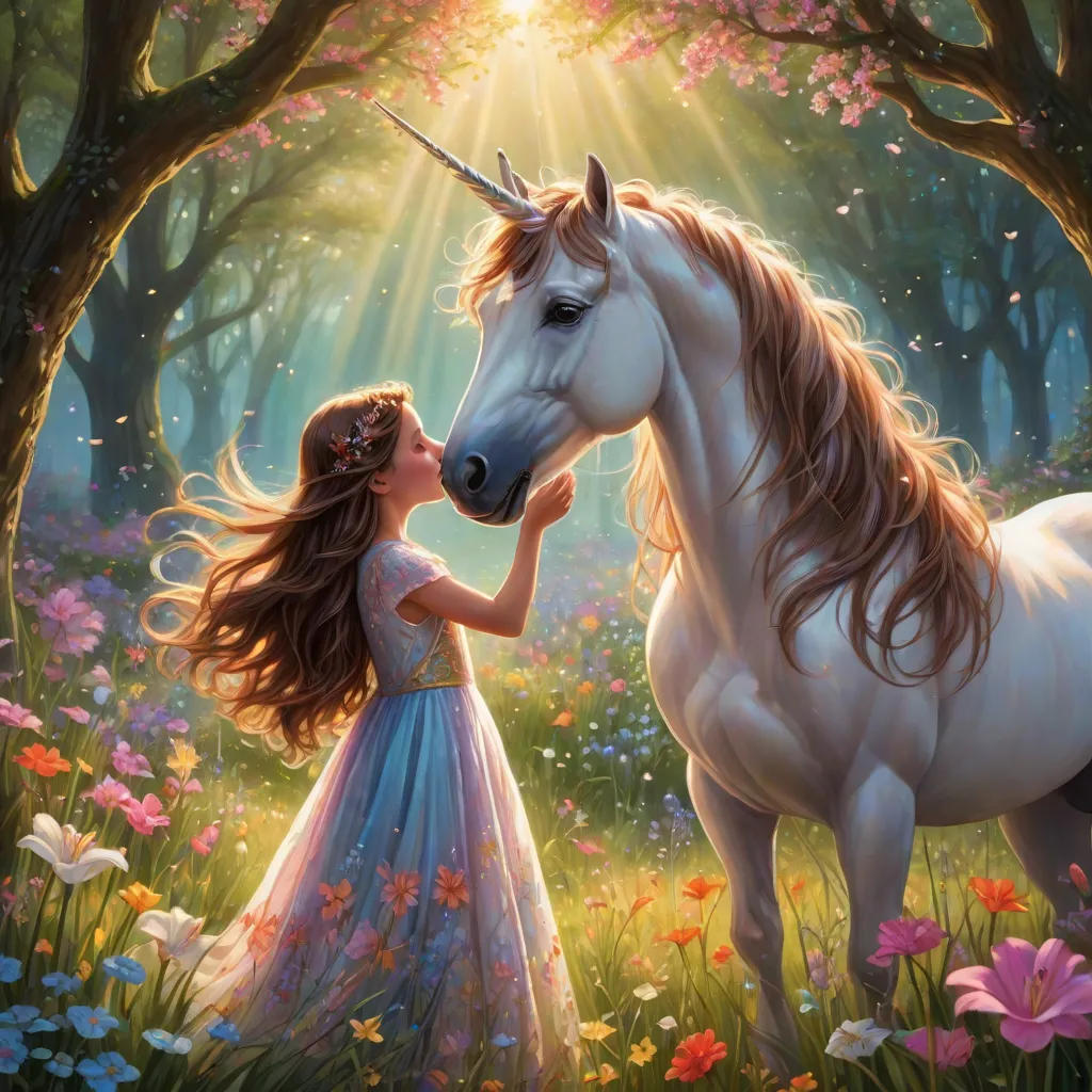 The Enchanted Meadow of Unicorns
