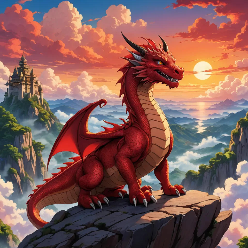 Rubi, the Rebellious Dragon