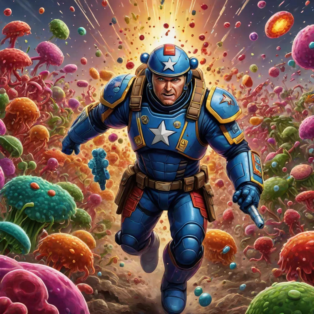 The Battle of Germtopia: A Hilarious War Inside the Body