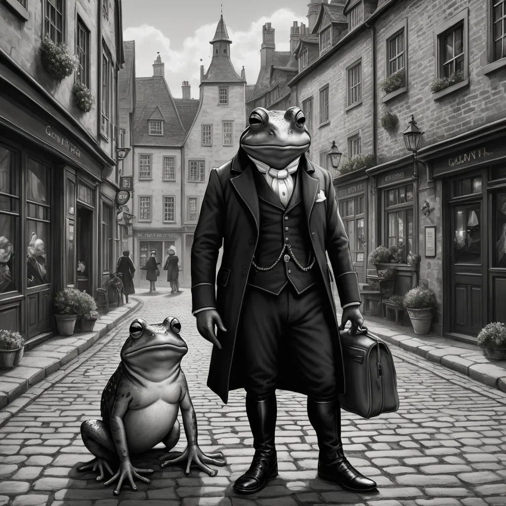 The Gentleman Frog's Metaphorical Adventures