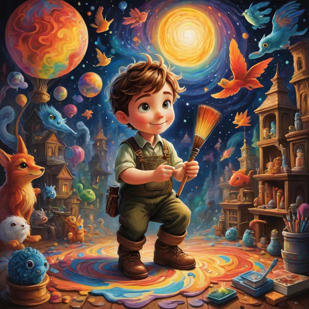 Oliver and the Magic Paintbrush