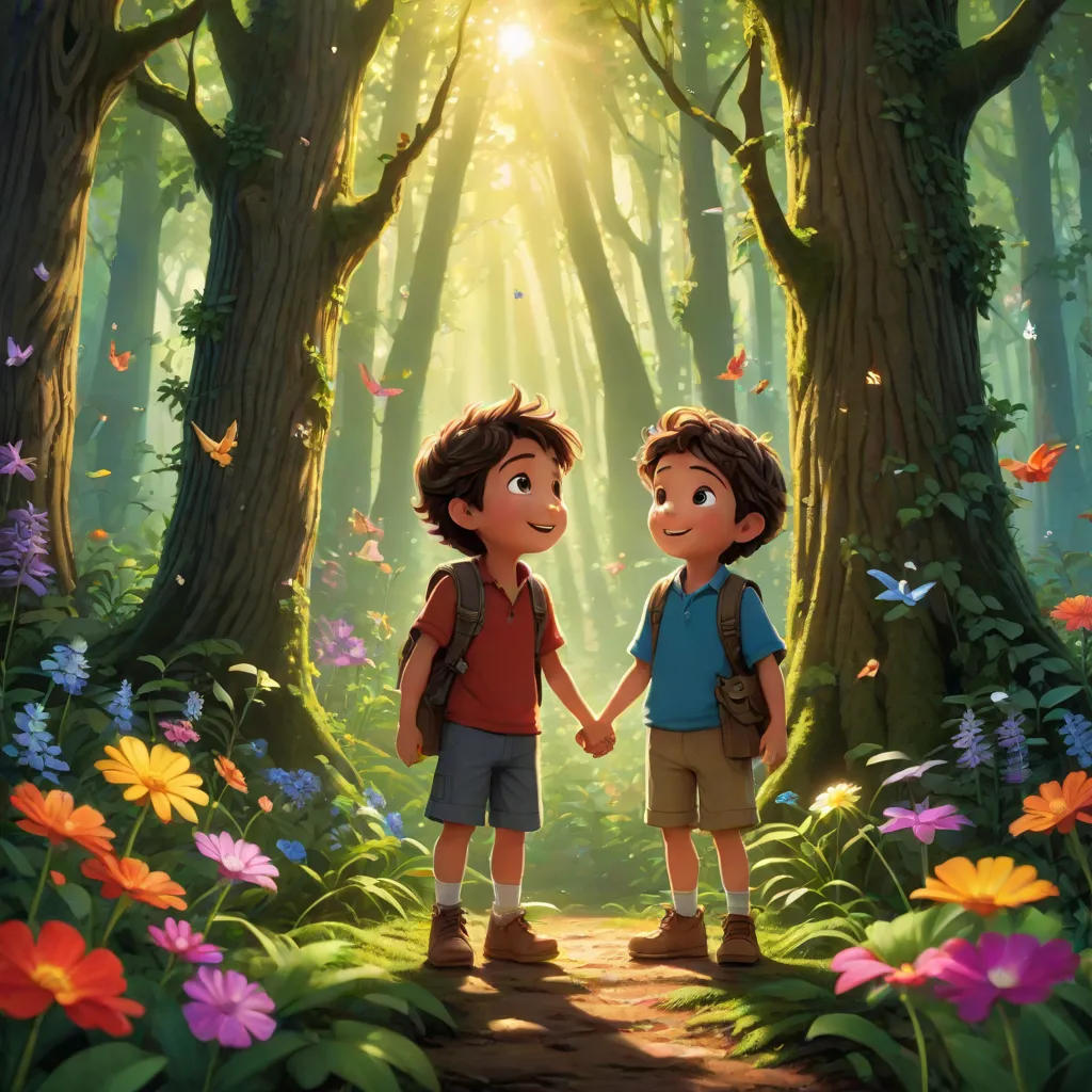 Same and the Magical Forest Adventure