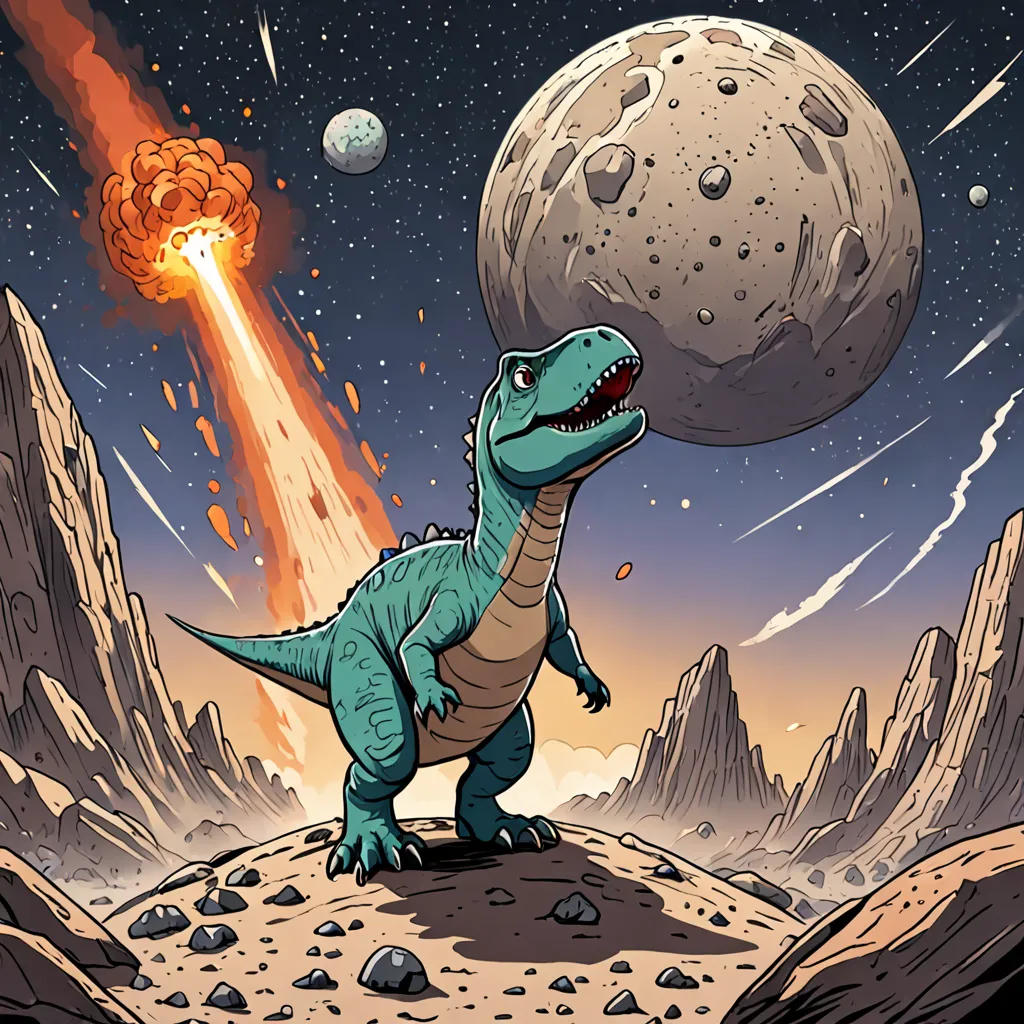 The Little Dinosaur Hero