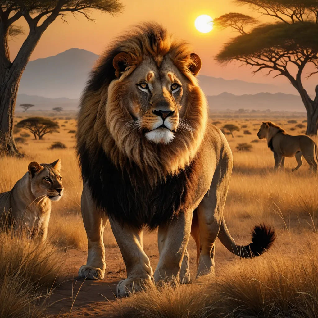 The Lion and the Cat