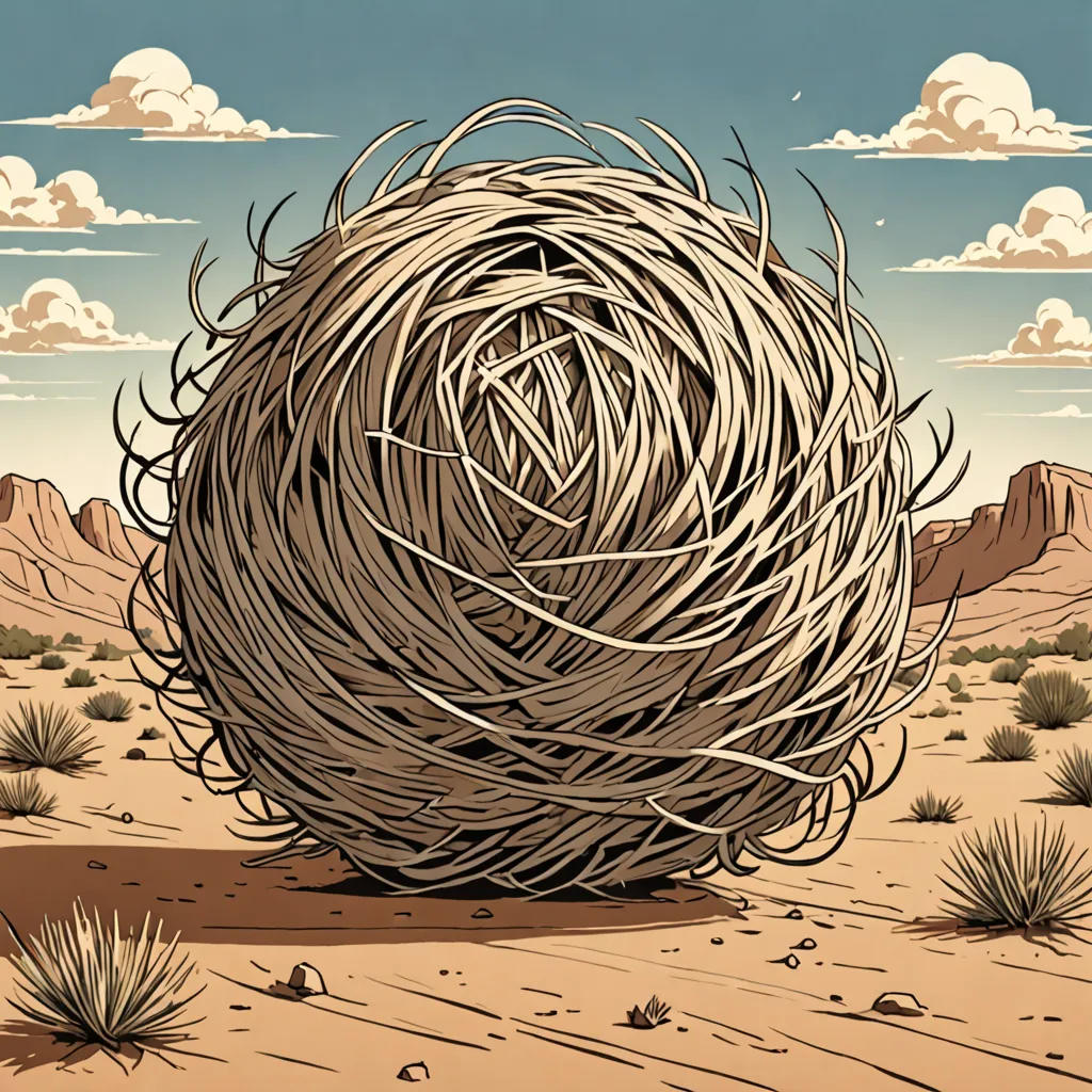 The Little Tumbleweed's Journey