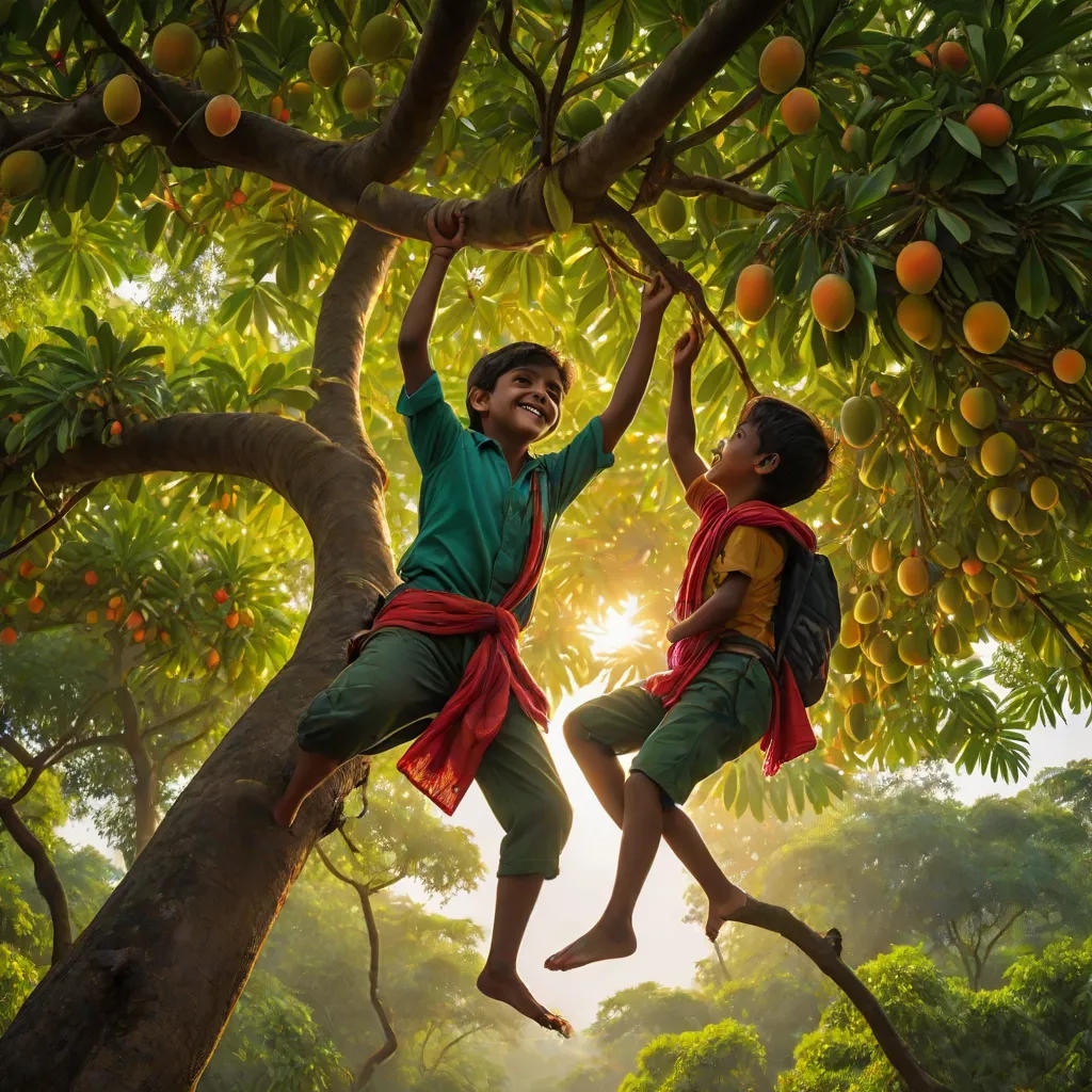 The Village Boy and the Mango Tree