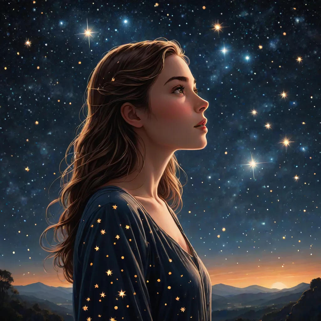 Ella and the Night Sky