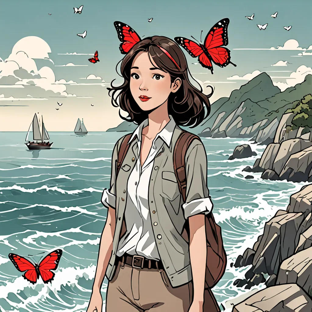 The Red Butterfly's Sea Adventure
