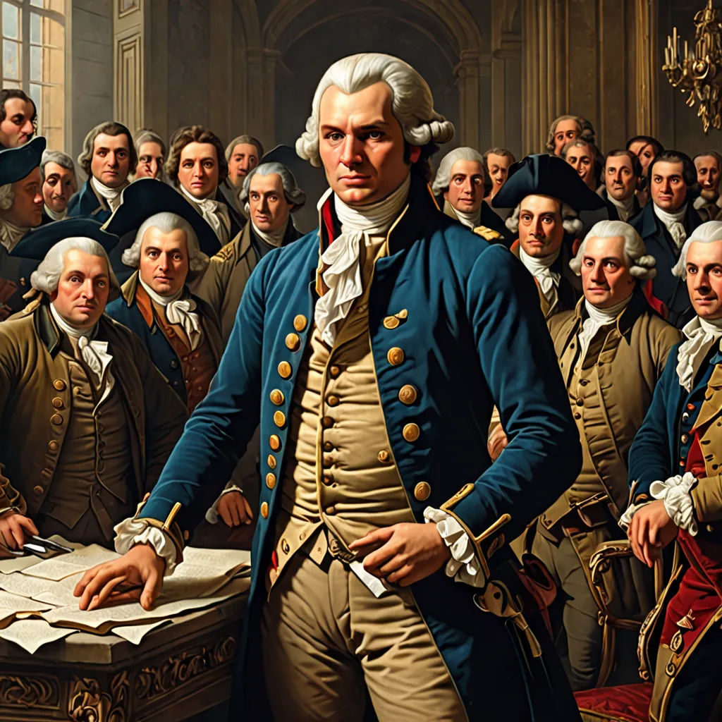 a painting of a man standing in front of a group of men in uniform and holding a paper in his hand, american scene painting, a detailed painting, Emanuel Leutze, j. c. leyendecker 8 k