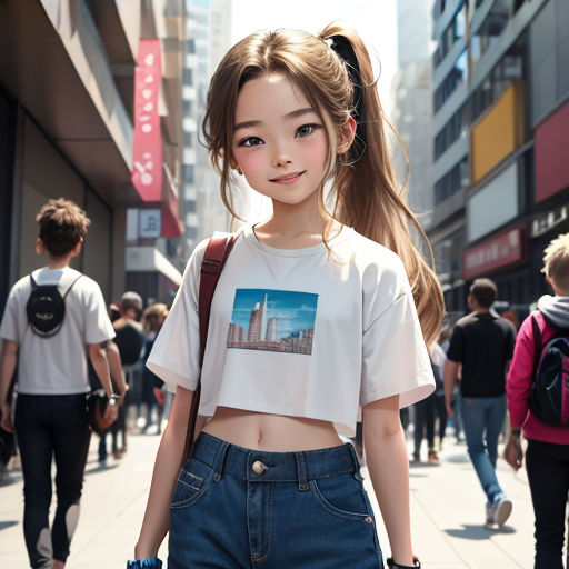 The Crop Top Kid