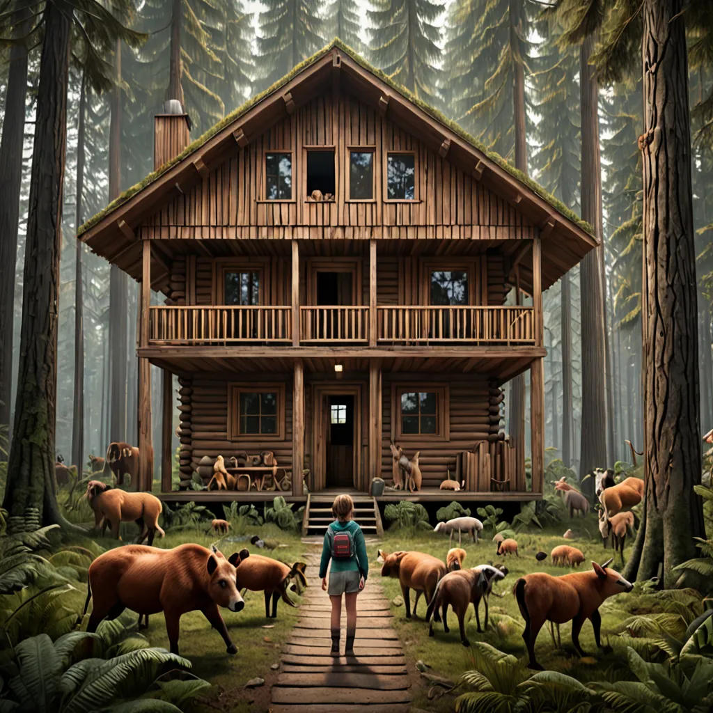 The Girl in the Woods