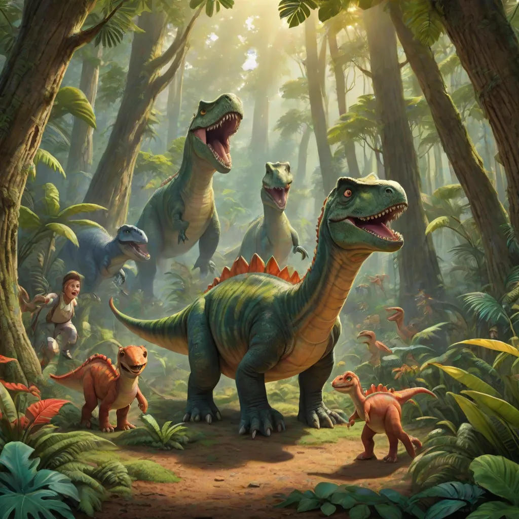 The Lost Little Dinosaur