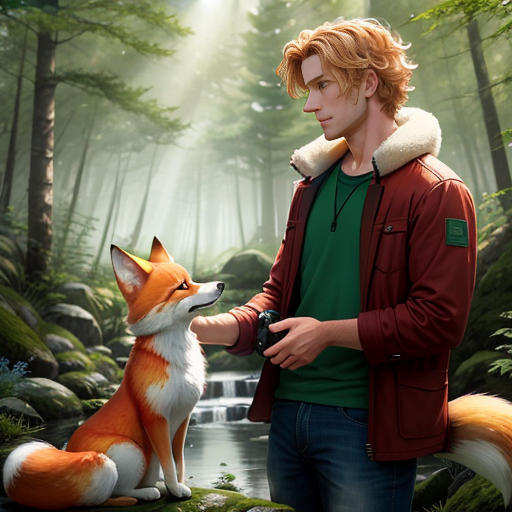 Lucy the Fox and the Lost Boy