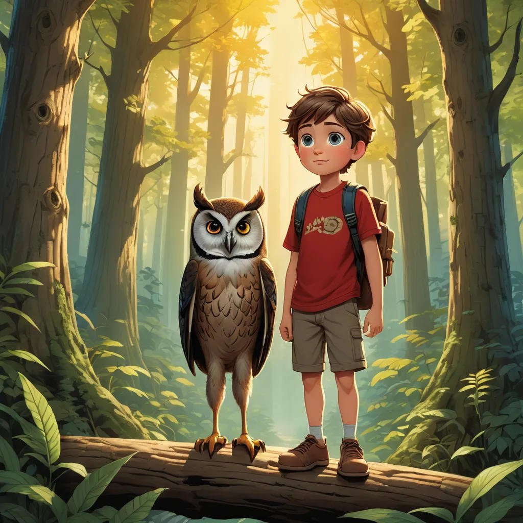 The Boy in the Woods