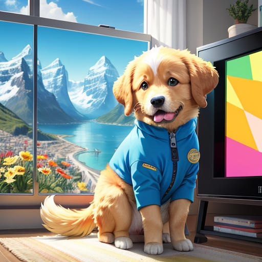 The TV Tales of Riley the Puppy