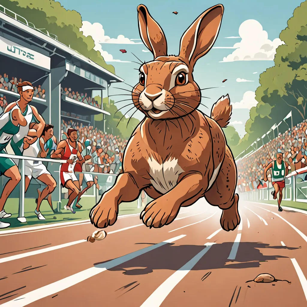 The Hare and the Tortoise Race