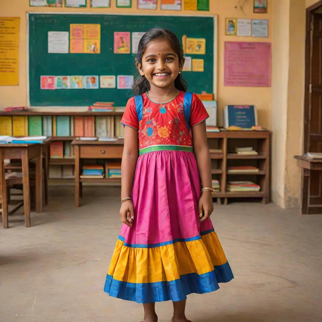 Meenakshi's First Day at Play School