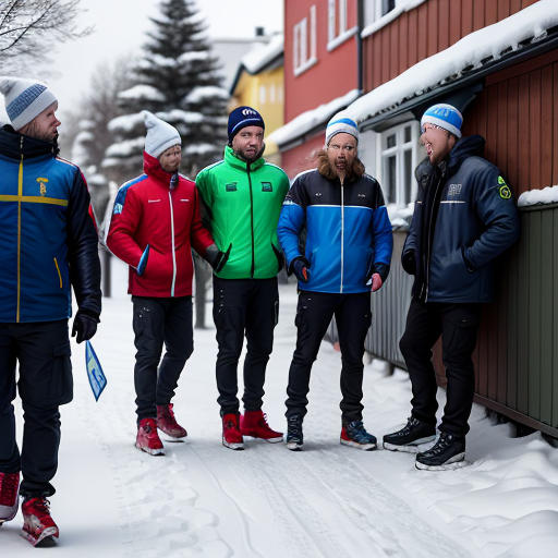 Drunken Antics in the Nordic