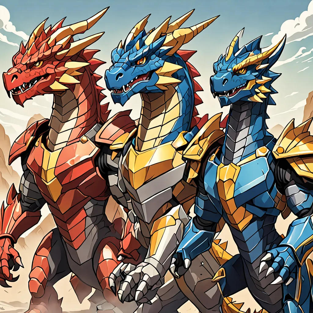 The Dragon Squad Leaders