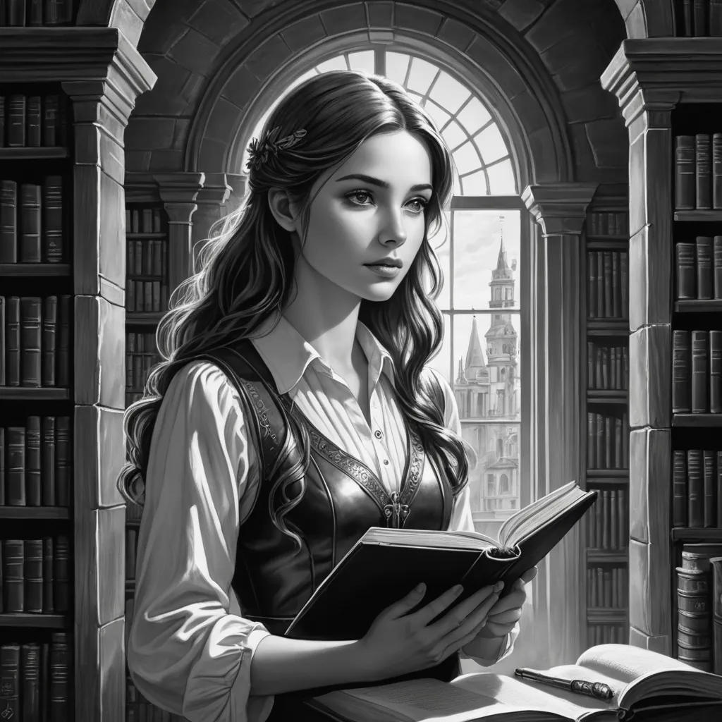 Amelia and the Mystery of the Enchanted Library