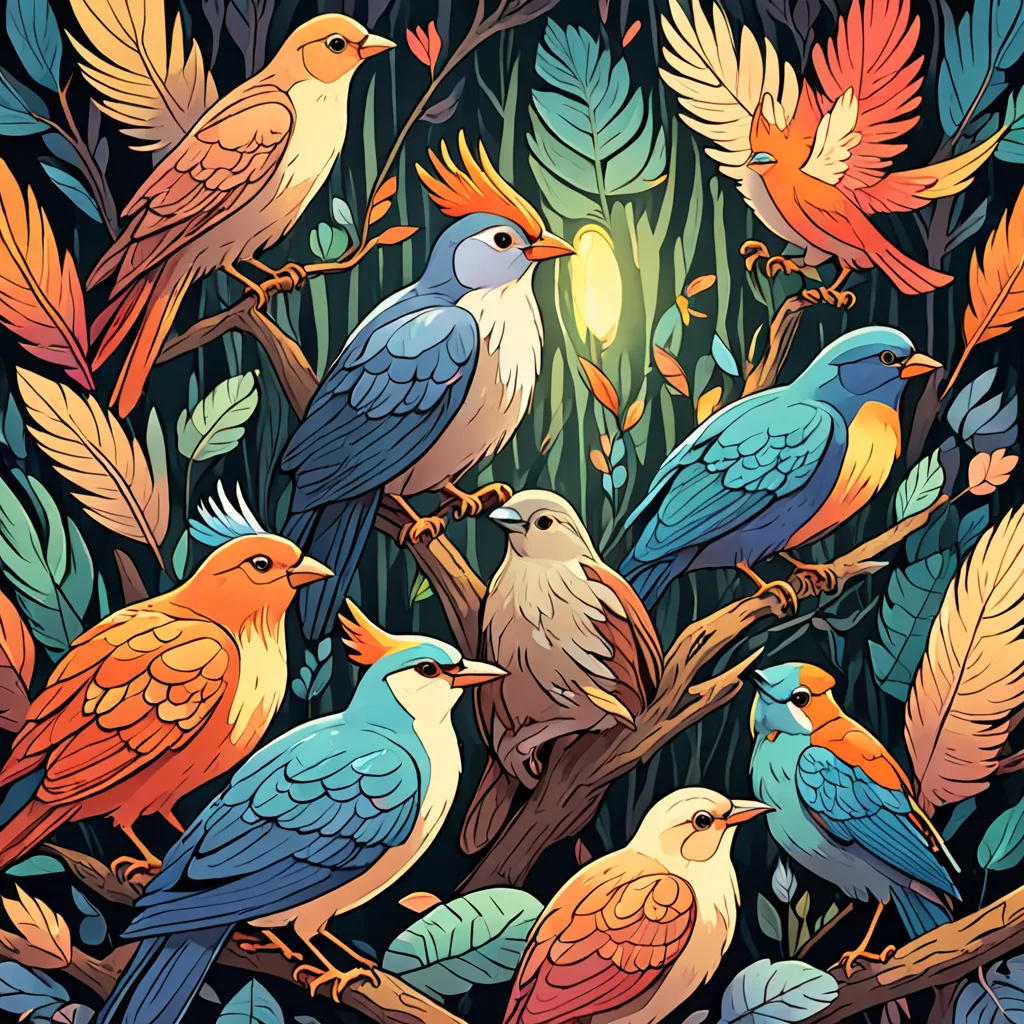 The Magic Bird of Whispering Woods