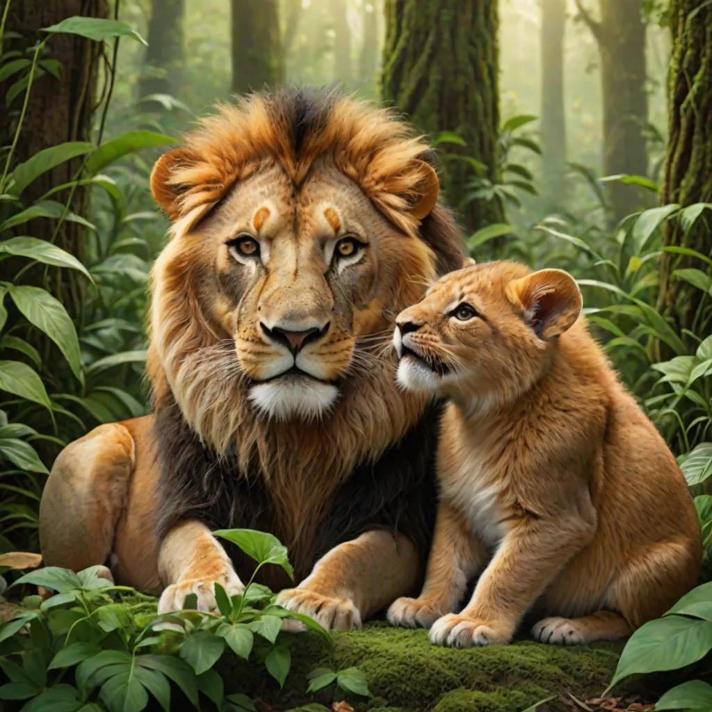 The Lion and the Mouse