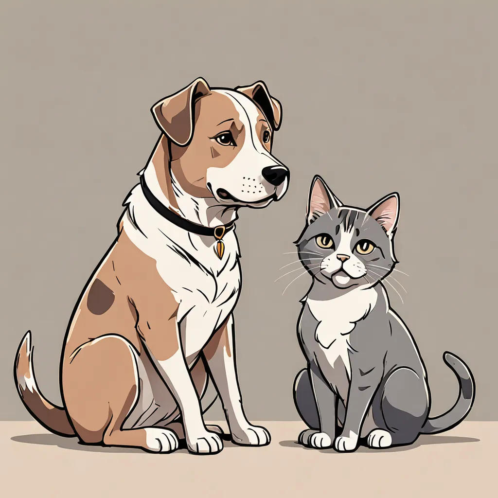 Paws and Claws: A Tail of Friendship