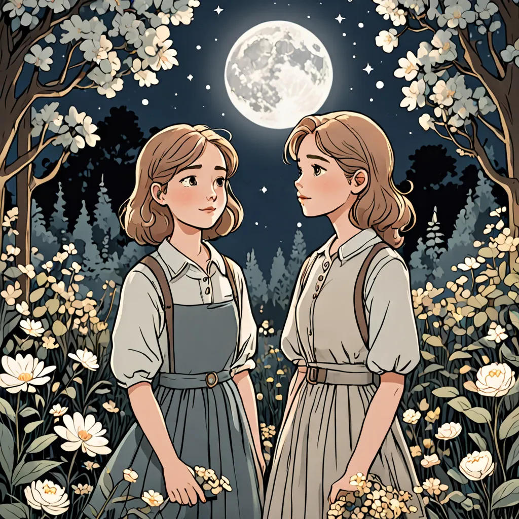 The Enchanted Moonlight Garden