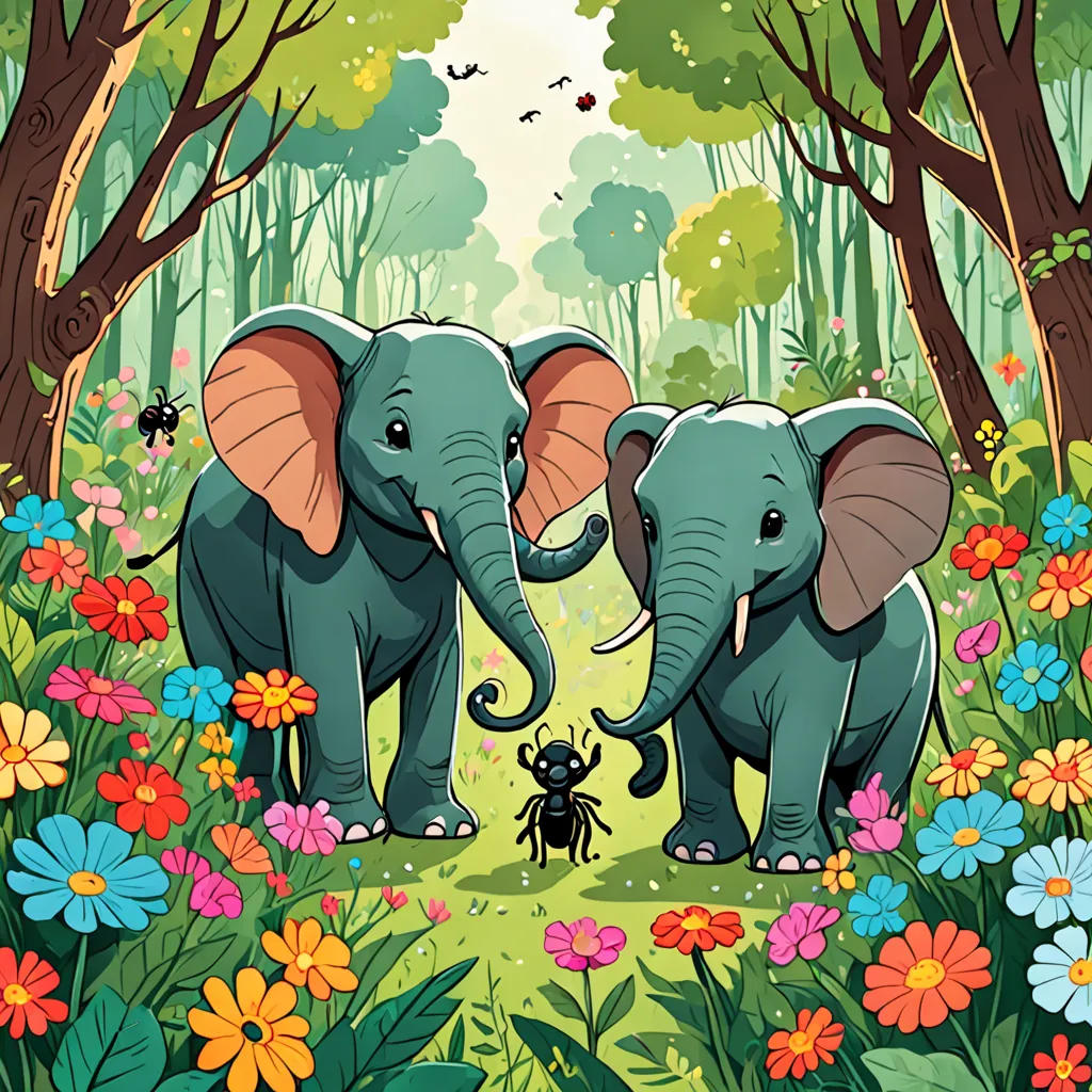 The Tiny Ant and the Gentle Giant