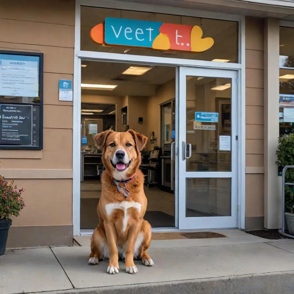 Bruno's Day at the Vet