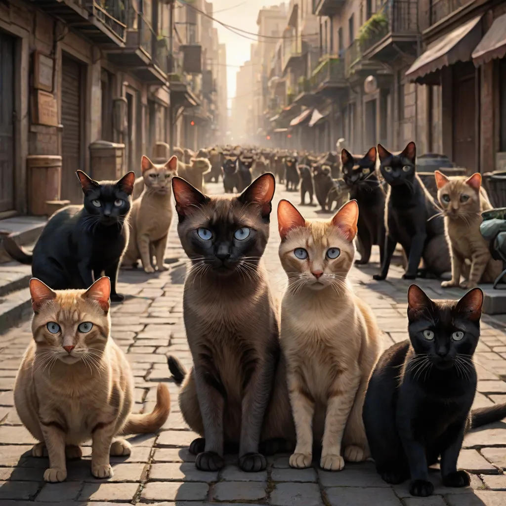 The Feline Defenders