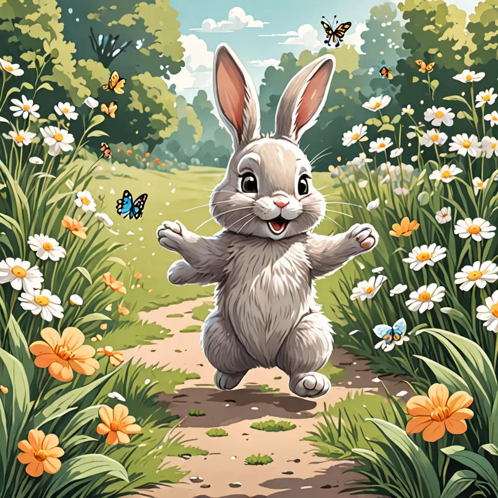 The Little Bunny's Adventure