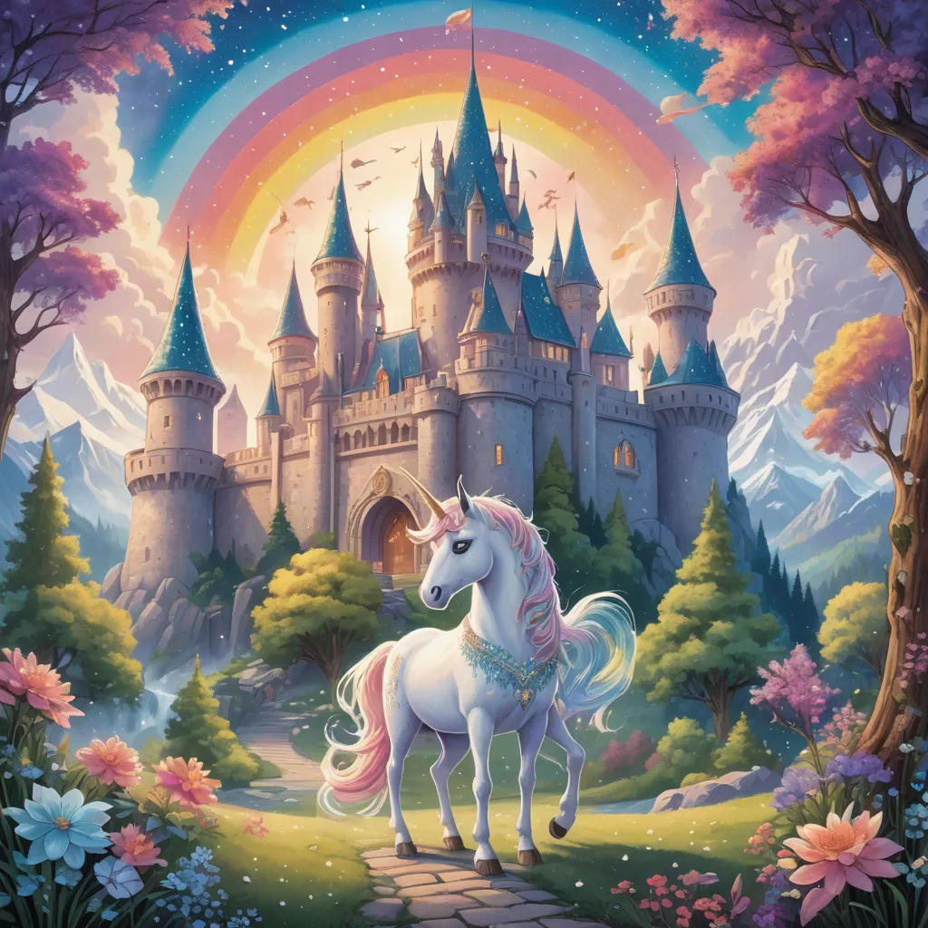 The Magical Journey of Sparkle the Unicorn