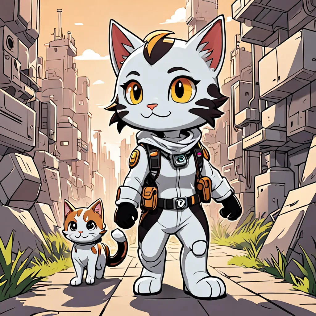 The Birth of Mina the Mixel Cat Girl