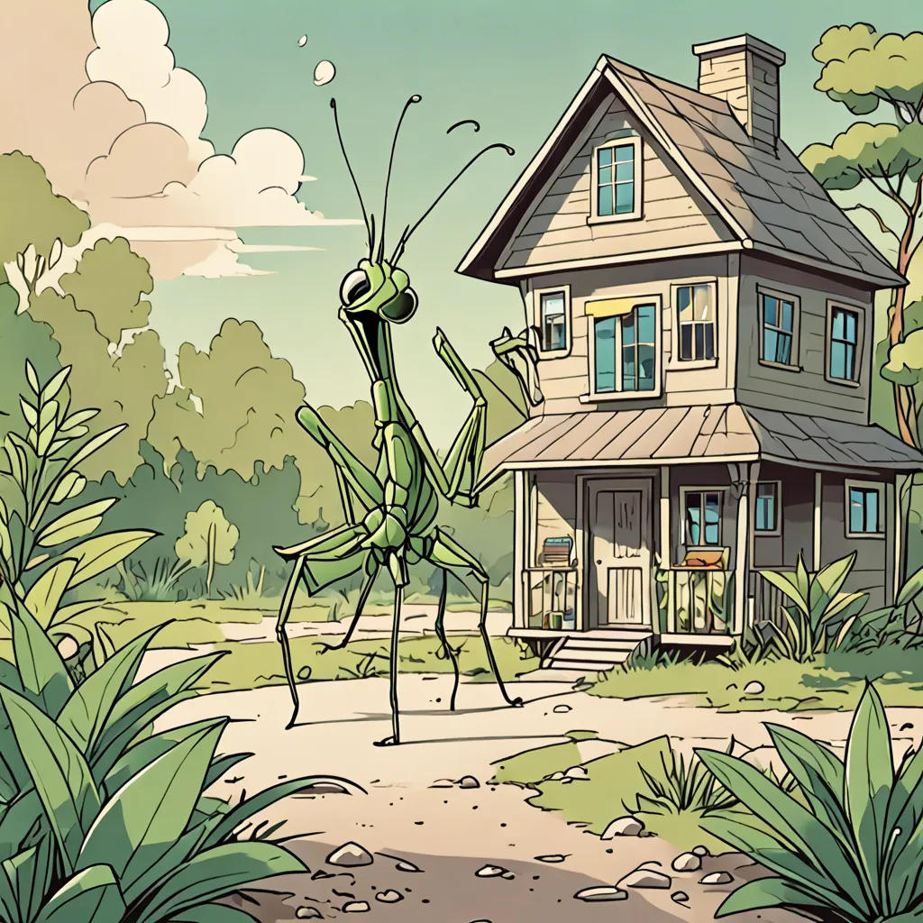 Mantis the Adventurous Builder