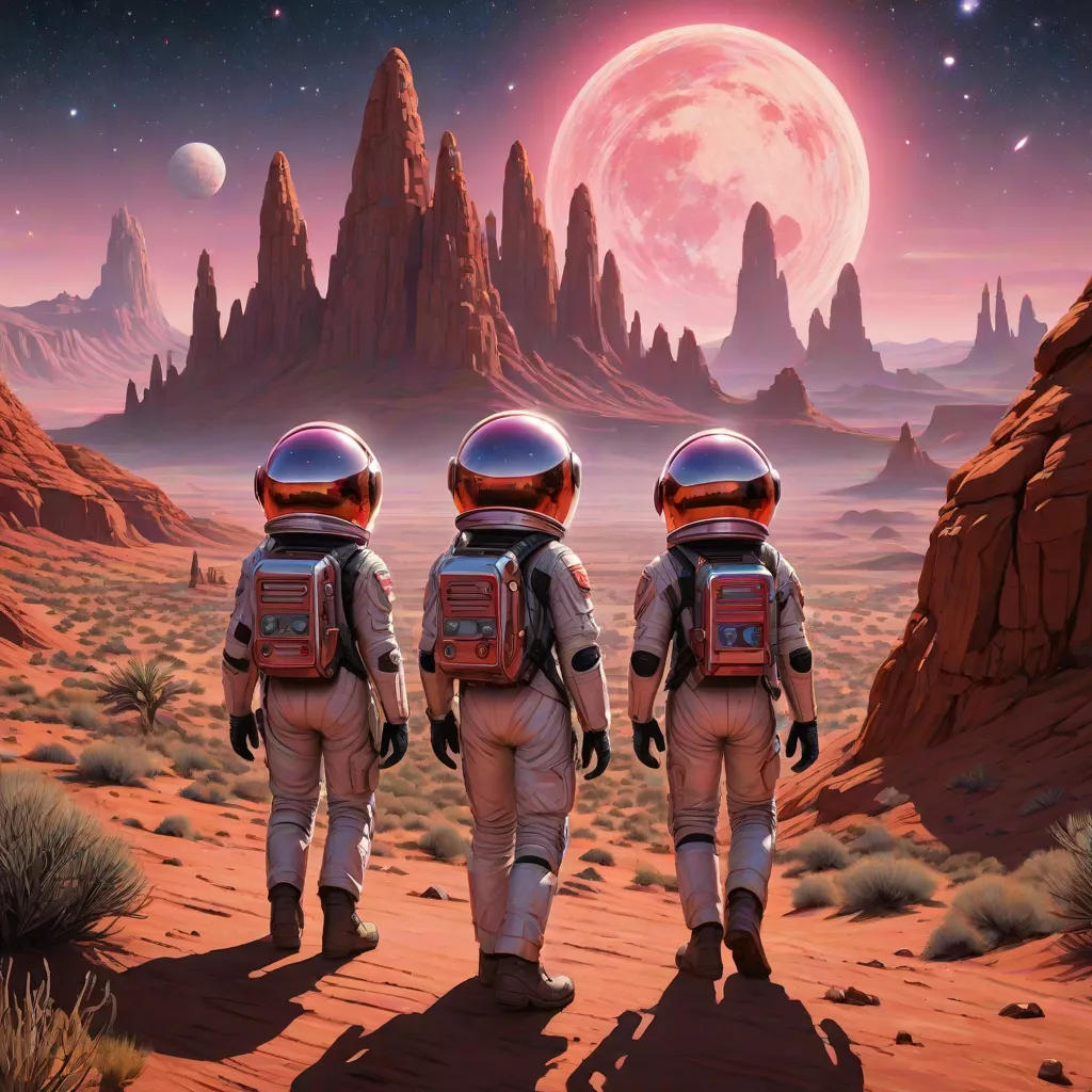 Hansel and Gretel on Mars