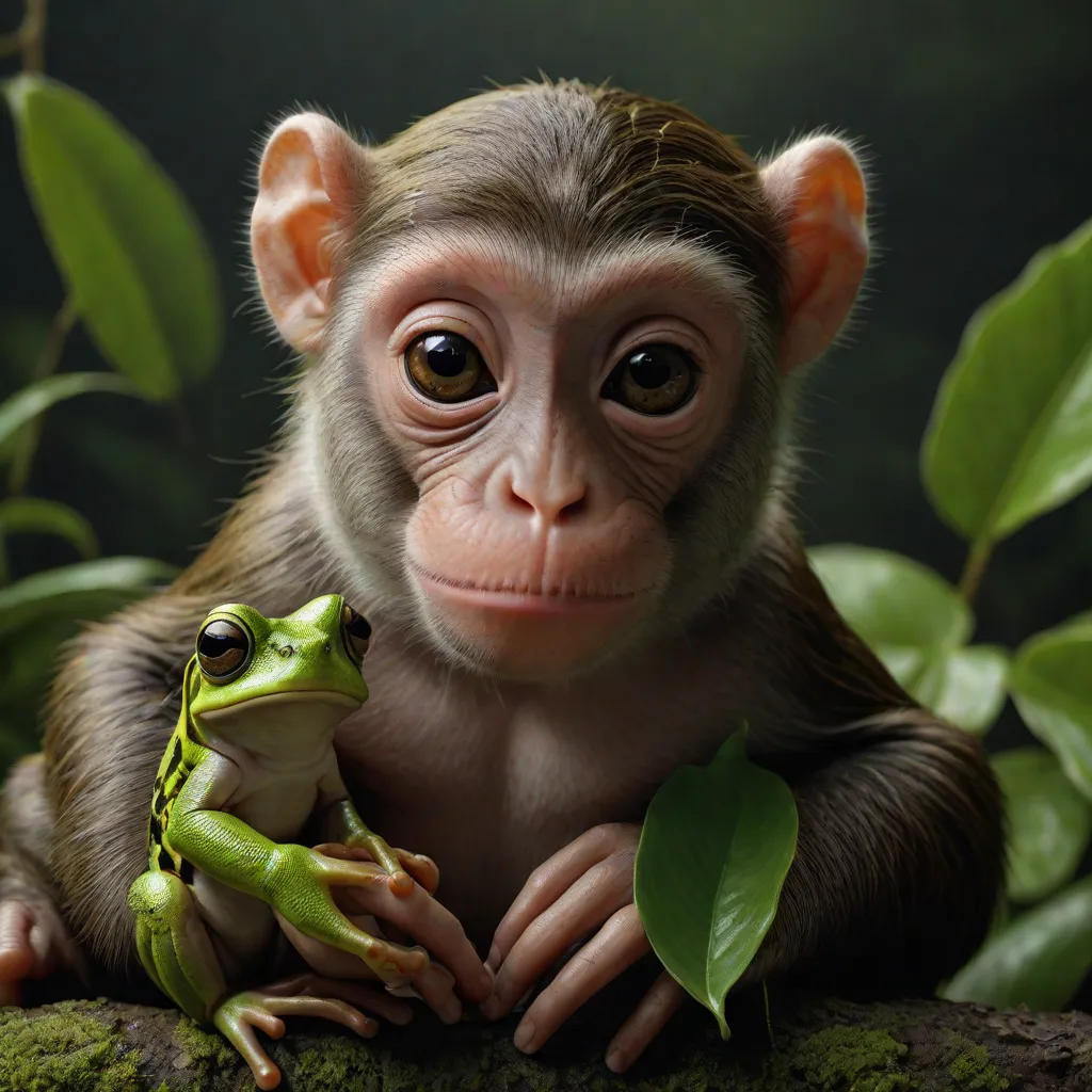 The Unbreakable Bond of Frog and Monkey