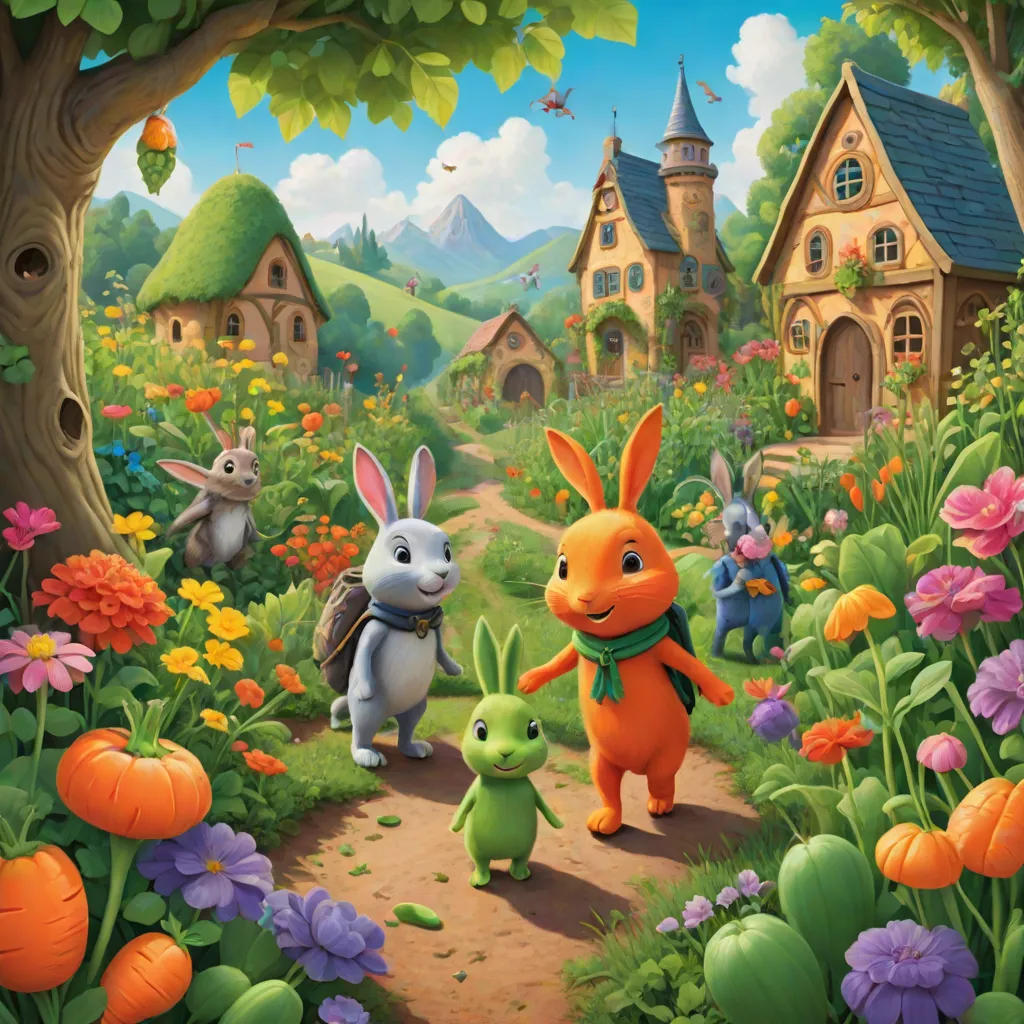 The Great Adventure of Carrot and Pea