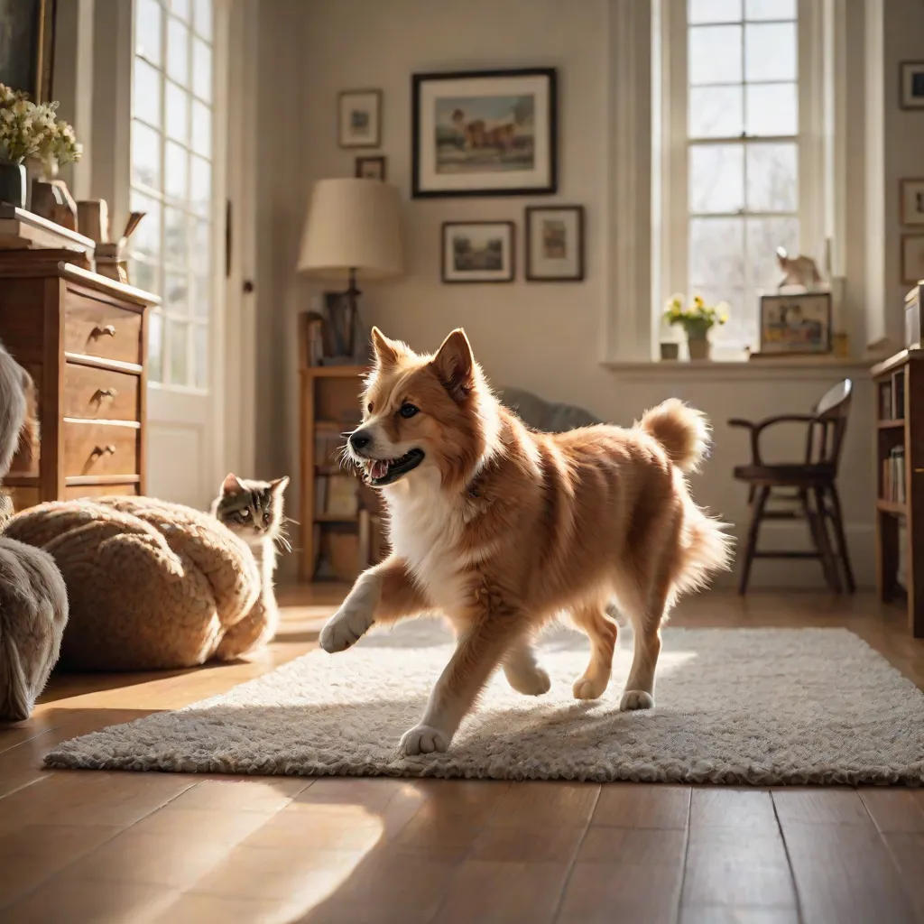 Playtime Adventures: Dog and Cat