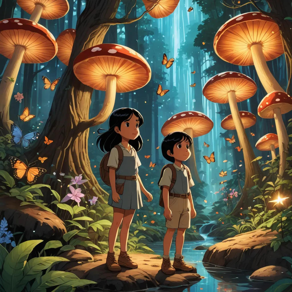 Mariana and Gustavo in the Enchanted Forest: In Search of the Tree of Wishes