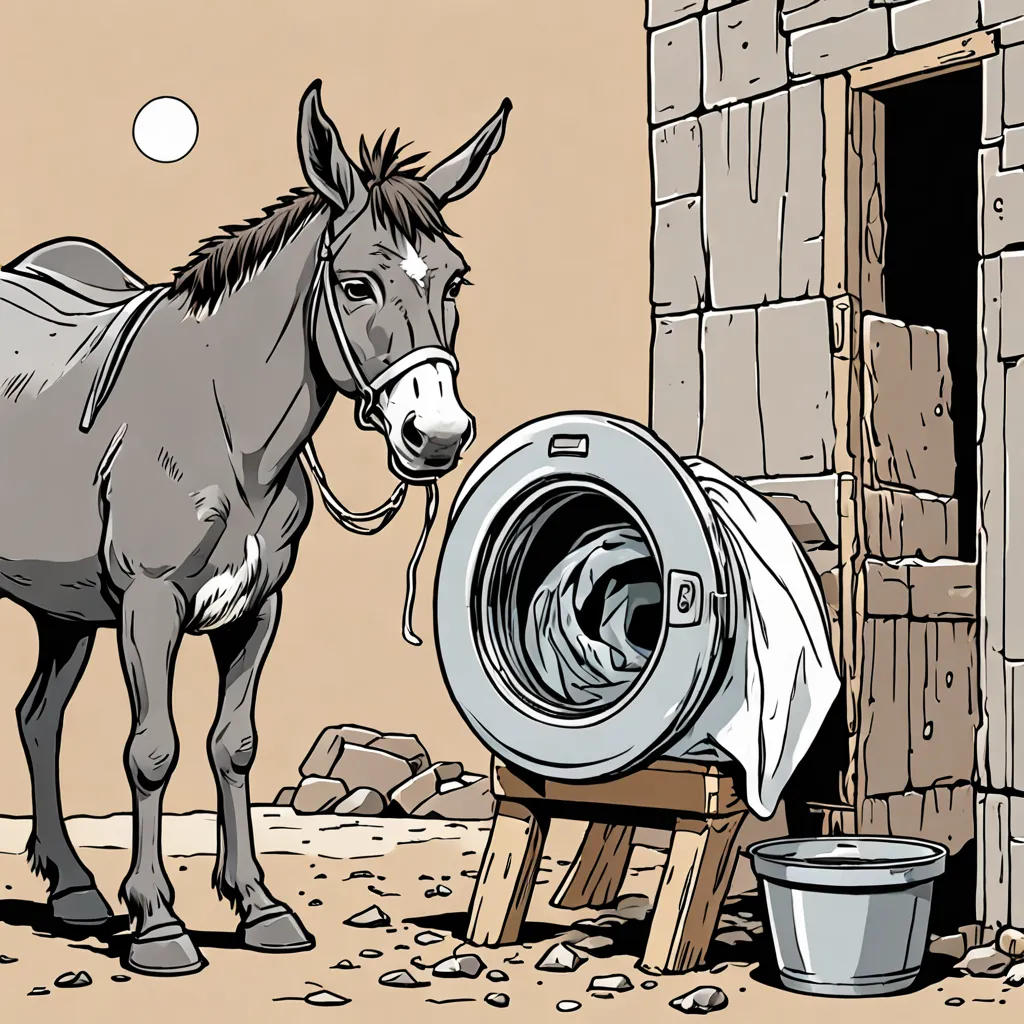 The Washer and the Donkey