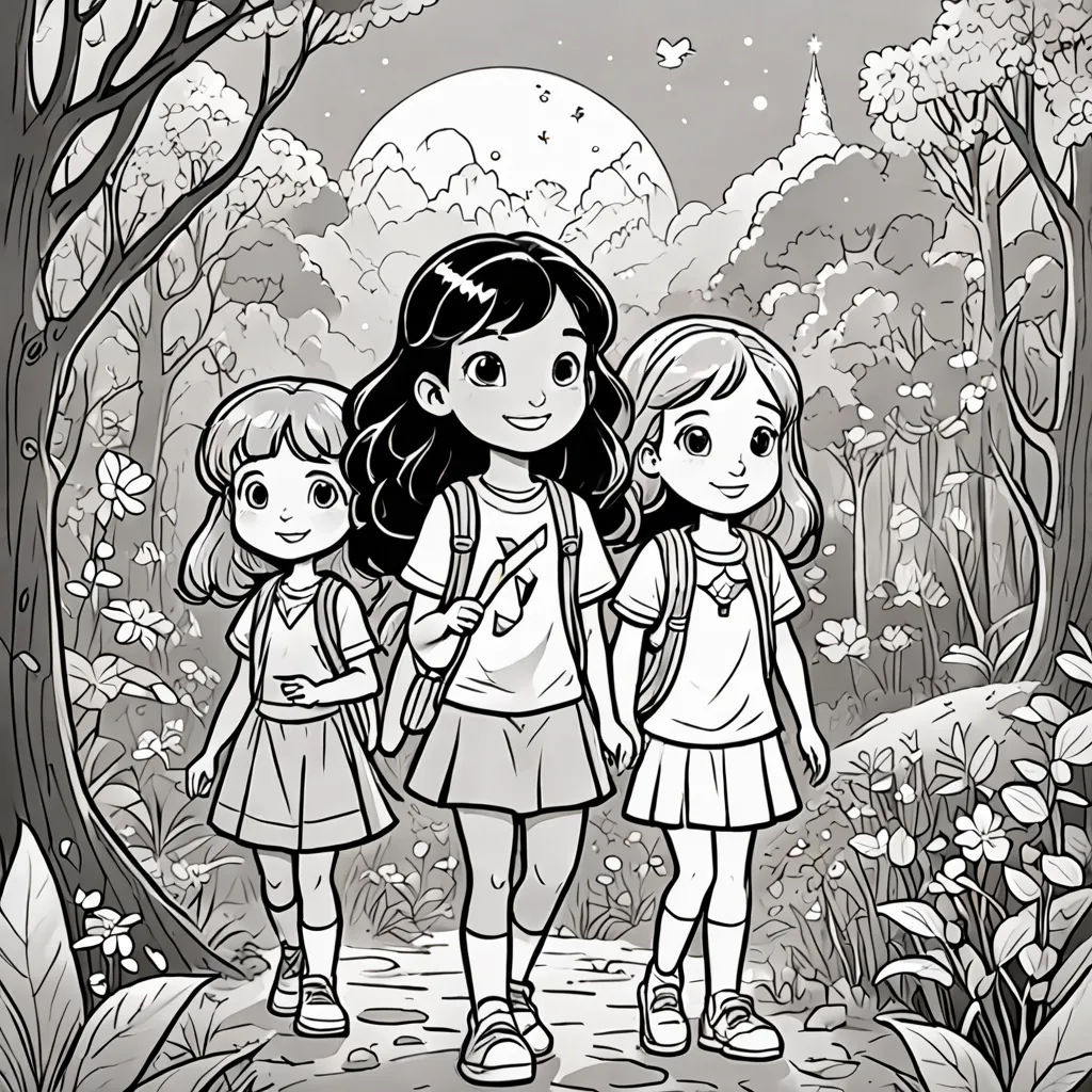 The Magical Coloring Book