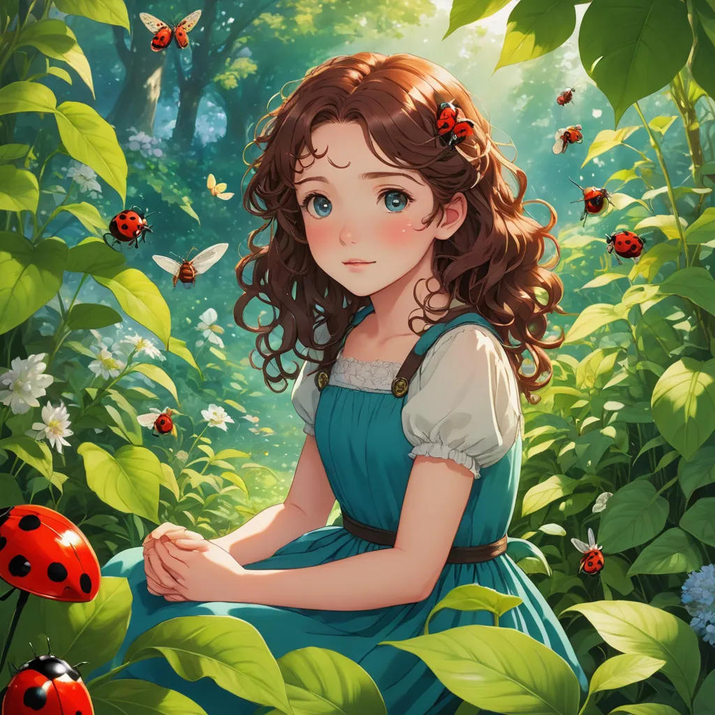 The Curious Ladybug