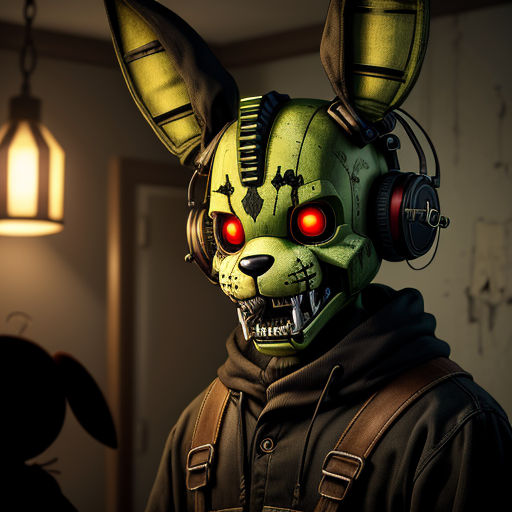 Springtrap (Five Nights at Freddy's 3)  Fnaf dibujos, Imagenes de fnaf  anime, Fotos de terror