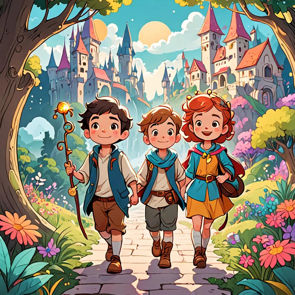 The Magical Journey of Estrelinha and Luzinha