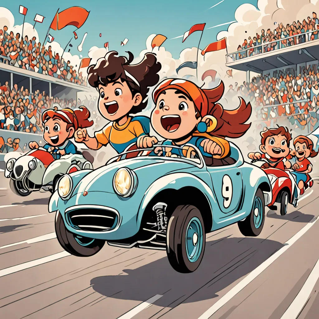 The Great Race Of Wheelville