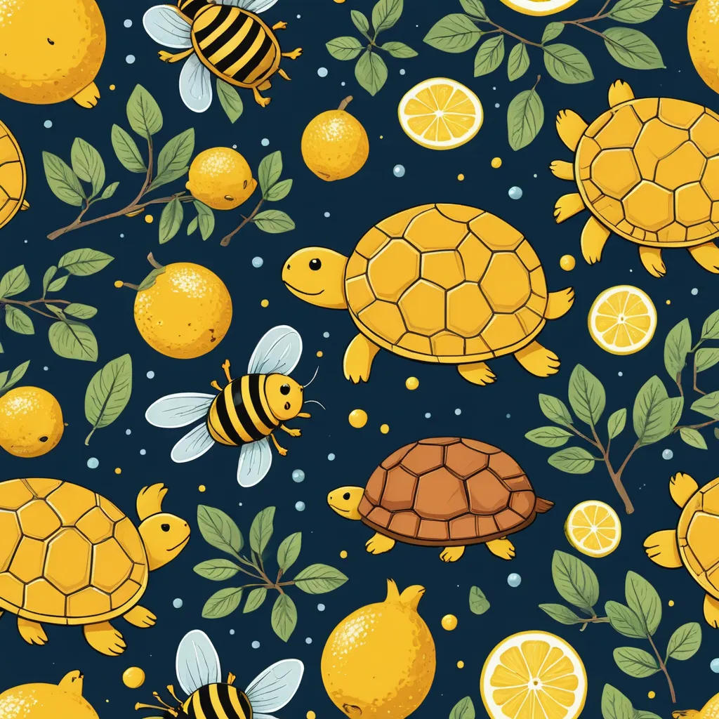 The Whimsical Adventure of Lucy the Lemon