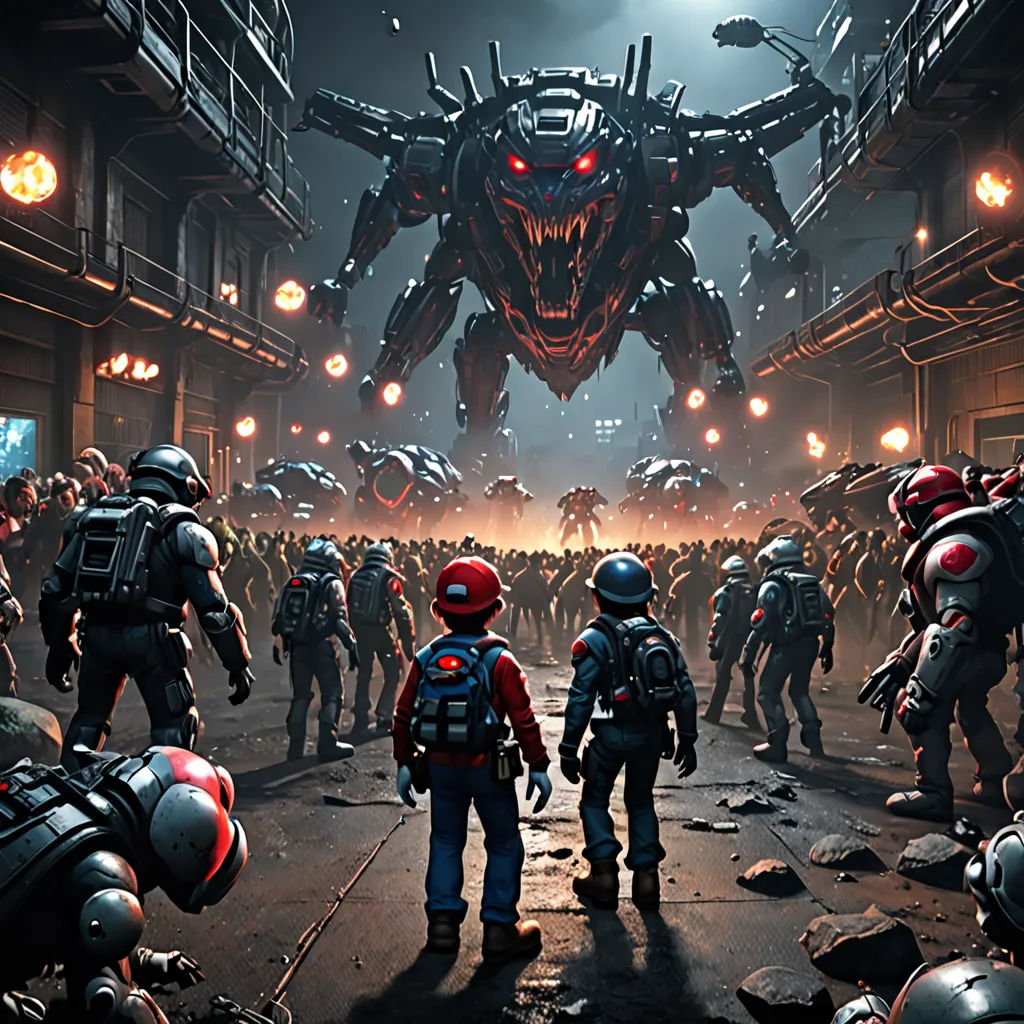 Super Mario Resident Evil Part 2